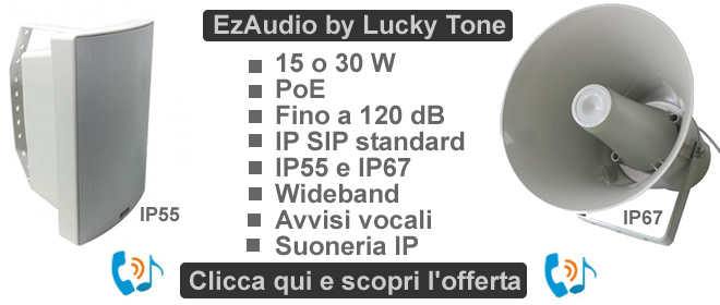 sip ripetitore di chiamata ezaudio lucky tone